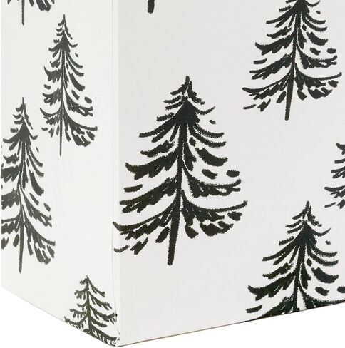 Hallmark 6 "حقائب هدايا العطلات الصغيرة (8 أكياس: أوراق الشجر الشتوية ، رجل ثلج ريفي ،" Joy "على أشجار حمراء ، أبيض وأسود) لبطاقات الهدايا ، تفضل حفل زفاف الشتاء ، هدايا المعلم in Saudi Arabia