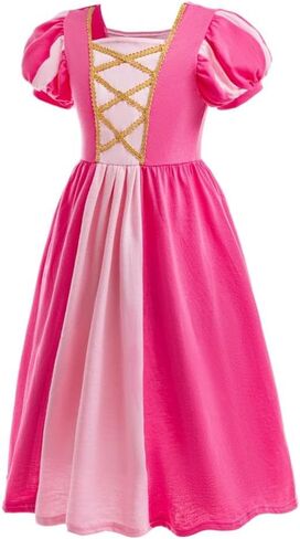Dressy Daisy Toddler and Little Girls Cotton Princess Dress Up Clothes for Halloween Birthday Party Everyday Outfit Play Wear in Kuwait