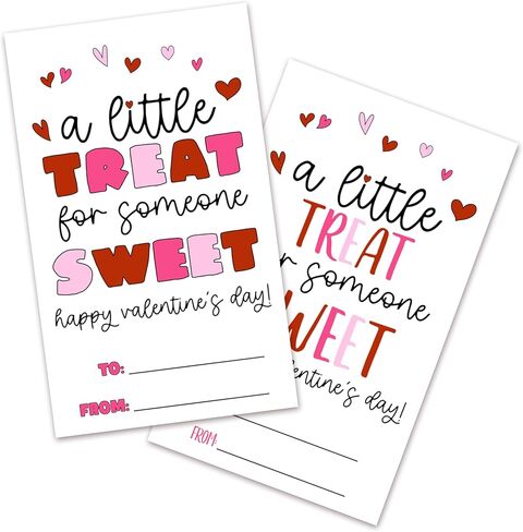 Happy Valentine's Sticker Set - 40 Pcs Watercolor Self-Adhesive Label for Valentine Gift Wrapping, 4 Different Designs Gift Tag for Goodie Bags, Party Supplies & Decor -A05 in Saudi Arabia
