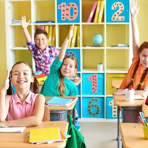 Math Multiple Posters from 1 to 12, Boho Number Learning Poster, Chart Fact Posters, Multiplication Counting Numbers Times Table Chart for Wall Classroom Home Leaning(Style 2) in Saudi Arabia