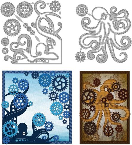MAYJOYDIY 7 Style Funny Giraffe Metal Die Cutting Zoo Animal Giraffe Embossing Cutting Dies Cute Animal Pattern Carbon Steel Die Cuts for Scrapbooking Party Photo Album DIY Paper Card Crafts in Saudi Arabia