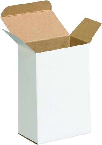 Aviditi RTD2 Reverse Tuck Folding Cartons, 2 1/2" x 1 3/4" x 4", Kraft (Pack of 500) in Kuwait