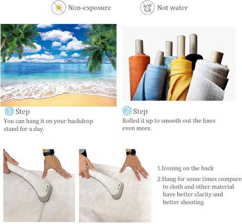 Summer Beach Backdrop 7x5FT Tropical Palm Leaves Hawaiian Photography Background Aloha Luau Beach Pool Party Decoration Photo Booth Props in Saudi Arabia