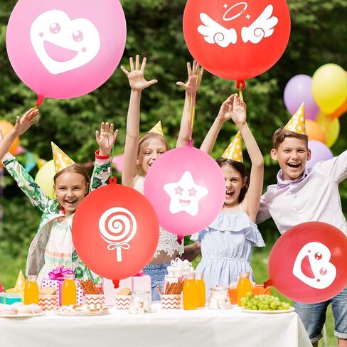 36 Pcs Farm Animals Punch Balloons with Rubber Band Handle Heavy Duty Farm Animals Themed for Kids Party Favors (Farm Animals Themed, 36) in Kuwait