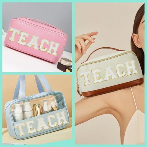 2.16" White Chenille Letter Patches, Self Adhesive Letters for Clothing, Stick on Letters for Cosmetic Bags Backpacks Travel Bags (Mama) in Saudi Arabia