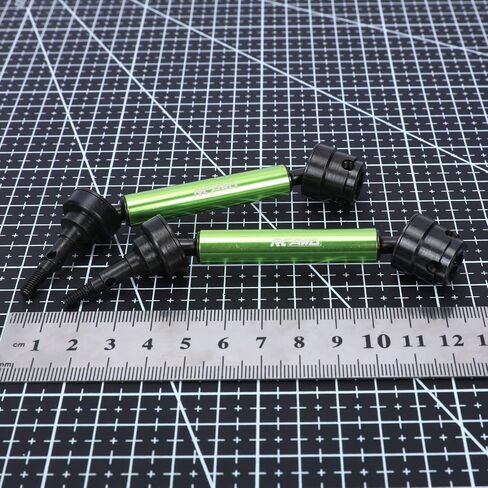 RCAWD Steel Rear Driveshaft for Arrma 1/10 Gorgon 4X2 MEGA 550 Drive Shaft Upgrades Part Green in Kuwait