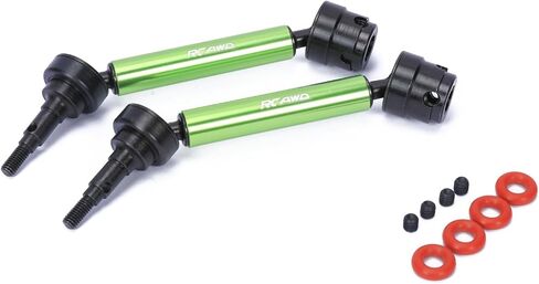 RCAWD Steel Rear Driveshaft for Arrma 1/10 Gorgon 4X2 MEGA 550 Drive Shaft Upgrades Part Green in Kuwait