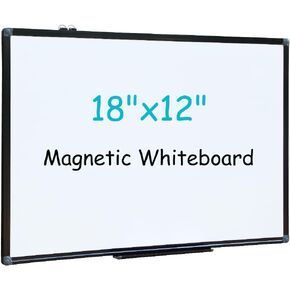 XIWODE Magnetic Dry Erase Board 24x36 Inches, Aluminum Frame Whiteboard for Wall, Durable Writing Surface for Office, Classroom & Home Use
