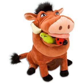 Disney Store The Lion King 14" Pumbaa Plush Stuffed Animal Toy