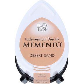 Tsukineko Memento Dew Drop Ink Pads Dew Drop Pad, Desert Sand