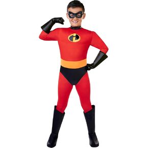Spirit Halloween The Incredibles Kids Mr. Incredible Muscle Suit Costume| Officially Licensed | Disney Family Costumes