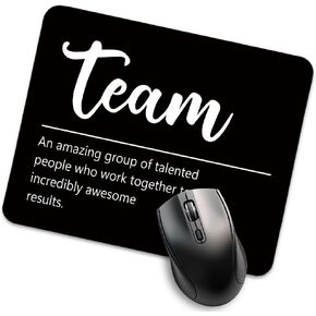 Team Definition Funny Mouse Pad for Desk, Team Gifts for Men Women, Teammate Gifts for Coworker, Best Team Desk Mat, Team Mouse Pad Gifts for Colleague Employee, Team Member Gifts