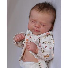 Icradle 18inch واقعية Reborn Baby Baby Doll كاملة الجسم دمية سيليكون فتيات نابض بالحياة دمى الطفل الجذور شعر طفل صغير للأعمار 3+