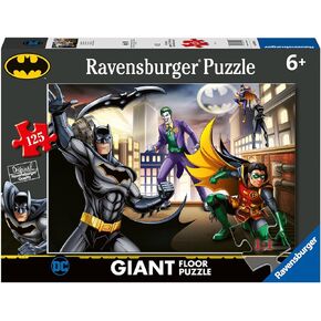 Ravensburger Batman 125 Piece Giant Floor Puzzle for Kids - Every Piece is Unique, Pieces Fit Together Perfectly