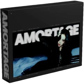 JI-SOO earthquake Mini Album [AMORTAGE] Exclusive Edition (BLACK Ver) + P.O.B Key Tag