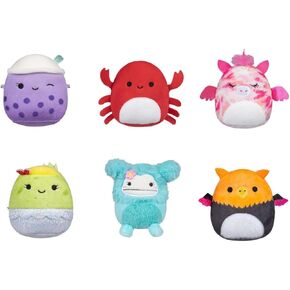 Squishmallows Original Micromallows Plush 6-Pack (Myrna, Henley, Anjara, Carlos, Joelle, Poplina)