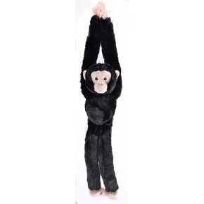 Wild Republic Ecokins Hanging Chimp, Stuffed Animal, 22 inches, Gift for Kids, Plush Toy, Made from Spun Recycled Water Bottles, Eco Friendly, Child’s Room Decor