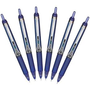 Pilot Precise V7 RT Retractable Rolling Ball Pens, Fine Point, Blue Ink, 12 Pack