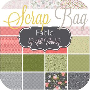 Fable Scrap Bag (Approx 2 Yards) by Jill Finley for Riley Blake 2 Yards DIY Quilt Fabric