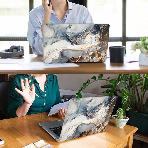 YSCLBAHUK for MacBook Pro 13 inch Case 2022 2021 2020 Release A2338 M2 M1 A2289 A2251 Cover, Printed Pattern Plastic Hard Shell Cover for MacBook Pro 13.3-inch A2159 A1989 A1706 2016-2019, Marble in Kuwait