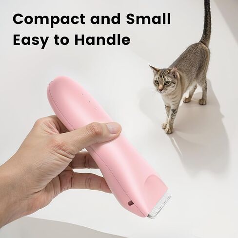 Dog Clippers Pet Grooming Kit, Low Noise Dog Hair Trimmer for Grooming Cordless Pet Shaver with LED Light for Dogs Cats Animals in Kuwait