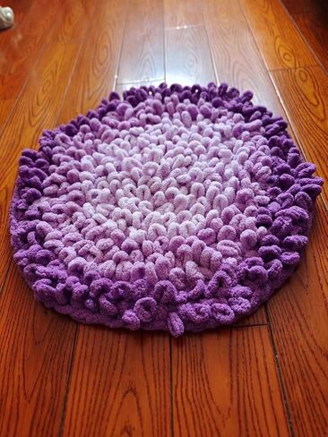 DDL&HEXI 4 of Loop Yarn Finger Knitting Yarn Chunky Chenille Yarn (103-4) in Kuwait