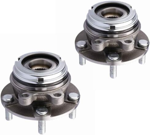 MOSTPLUS Wheel Bearing Hub Front Assembly 515036X2 Compatible for GMC Sierra 1500 Only for 4WD With ABS 6 Lug (Set of 2) in Kuwait
