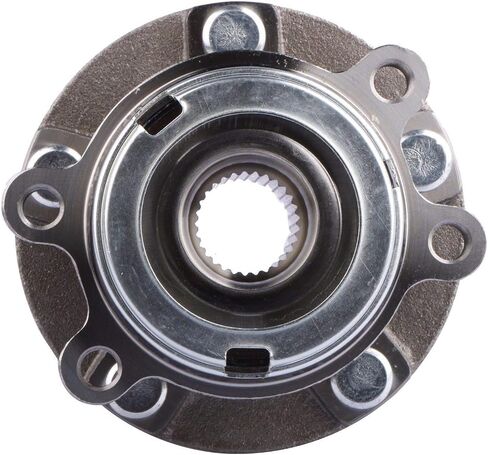 MOSTPLUS Wheel Bearing Hub Front Assembly 515036X2 Compatible for GMC Sierra 1500 Only for 4WD With ABS 6 Lug (Set of 2) in Kuwait