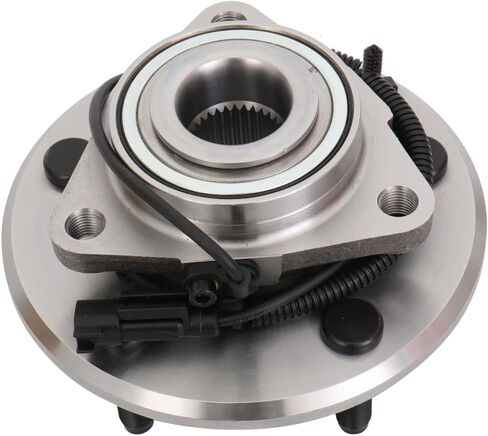MOSTPLUS Wheel Bearing Hub Front Assembly 515036X2 Compatible for GMC Sierra 1500 Only for 4WD With ABS 6 Lug (Set of 2) in Kuwait