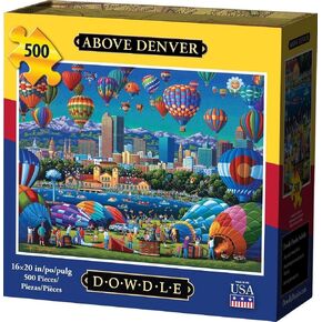 Dowdle Jigsaw Puzzle - Above Denver - 500 Piece