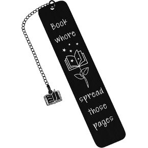 Smutty Book Merch Spicy Bookmark for Reading Women Metal Book Markers for Women Her Girls Bookmarks for Book Lover Women Bookish Nerds Gift for Female Bookworm Book Club Gifts Birthday Christmas Gift