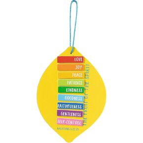 Religious Fruit of The Spirit Sign Craft Kit – Makes 12