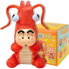 52TOYS Crayon Shinchan Growing Fun Vinyl Doll Collectible Toy- 9.84inch Action Figure with Soft Touch, Movable Joints, Perfect for Home Decor & Gifts