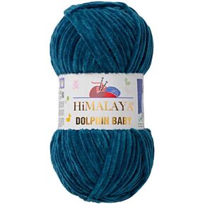 2 Pack/Skeins Himalaya Dolphin Baby, Each Skein 100 Gr/3,5 oz, 120 mt/ 132 yd, Super Bulky Yarn, Blanket Yarn, Velvet Yarn, Knitting Yarn, Amigurumi Yarn, Baby Yarn 80348