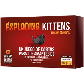 Mantis de Exploding Kittens - 2-6 Jugadores - Edades 7+ - 10 Minutos Para Jugar - Juego de Cartas Despiadado, Ideal Para Fiestas y Noches de Juegos Familiares