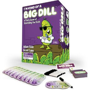 I'm Kind of a Big Dill — Hilarious Party Card Game for Adults & Teens — Perfect for Game Night & Parties — Bluffing, Guessing & Exaggeration with Tokens for Friends & Family Fun!