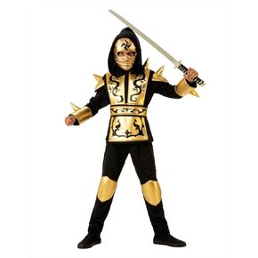 Rubies boys Gold Ninja Costume