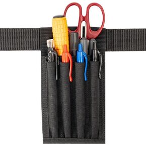 Belt Pen Holder, Pocket Protectors for Pens and Pencils, Tactical Pencil Pouch for Outdoor Work, Detachable Molle Pen Pouch Pocket Organizer Pouch, Adjustable Small Pocket Pen Holder