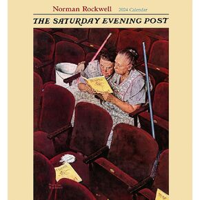 Norman Rockwell: The Saturday Evening Post 2024 Wall Calendar
