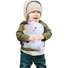Dinosaur Stuffed Animal Plush Toy, Cute Dinosaurs Unicorns Plush Toy Dolls, Soft Dino Plushies for Kids Plush Doll Birthday Gifts for Boys Girls (Green, 9 inch)