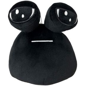 22cm/8.6in Sad,Variation Plush,Alien Plush Toy,Kawaii Alien Stuffed Plush Doll,Ideal Gift for Kids and Adults (Black)