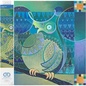 DIAMOND DOTZ Winter Rose Fairy Art Kit, Diamond Painting for Adults, 20.5''x26.8''
