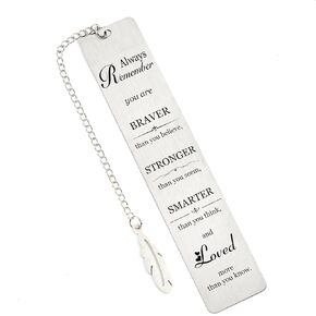FoxForest Christian Bookmarks for Kids - Bible Book Markers (You are Beautiful)