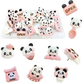 30 PCS Rabbit Push Pins Cute Rabbit Thumb Tooms Creative Drawing Pins Softwood Decorative Push Pins Billboard Photo ، for Bulletin Board Office Supplies (أصفر أرنب)