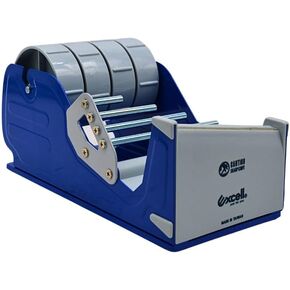 WOD TTD2B Industrial Grade Wide Tabletop Multi-Roll Desktop Tape Dispenser with C-Clamp to Mount Anywhere & Safety Cover Blade: for Tape up to 2" in. Wide (Holds 3" core) 1-Pack in Kuwait
