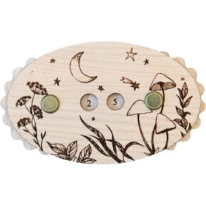 Knitting Row Counter Crochet Row Counter Wooden Knitting Stitching Row Crocheting Counter For Knitting Sweater Hat Scarf