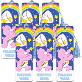 Care Bears Party Favors - Care Bears Party Supplies Bundle with 6 Care Bears Bookmarks | Care Bears Party Pack