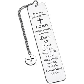 First Communion Gift for Girls Boys, Easter Gifts for Women, Precious Moments Bible, Christian Bookmarks Gifts for Women, Baptism Gifts for Godson Goddaughter, Confirmation Gifts for Kids Teenage