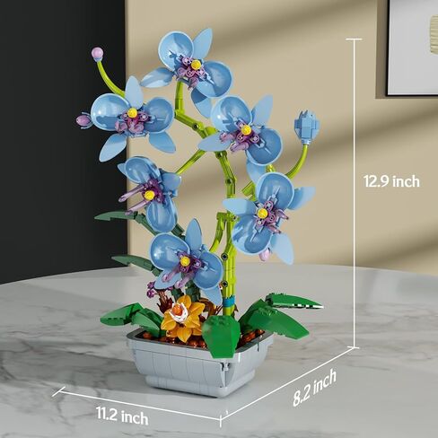 Ideas Piranha Plant Bonsai Building Set, Horrors Flowers Cannibal with Toothy Petal and EvilEye Building Toys, Botanical Collectible Home Decor, Christmas Birthday Gifts for Adult, Kids 6+(660 PCS) in Kuwait