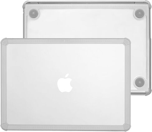 بالنسبة إلى MacBook Air 13.6 بوصة Case 2024-2022 M3 A3113 M2 A2681 حالة واقية ، وغطاء مقاوم للصدمات الربعة ذات الربعة مع فيلم شاشة ولوحة المفاتيح وغطاء لوحة اللمس والكاميرا ، والشفافة in Kuwait